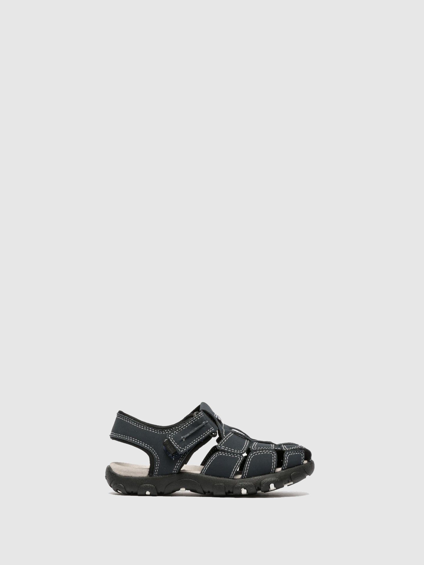 Geox Blue Buckle Sandals